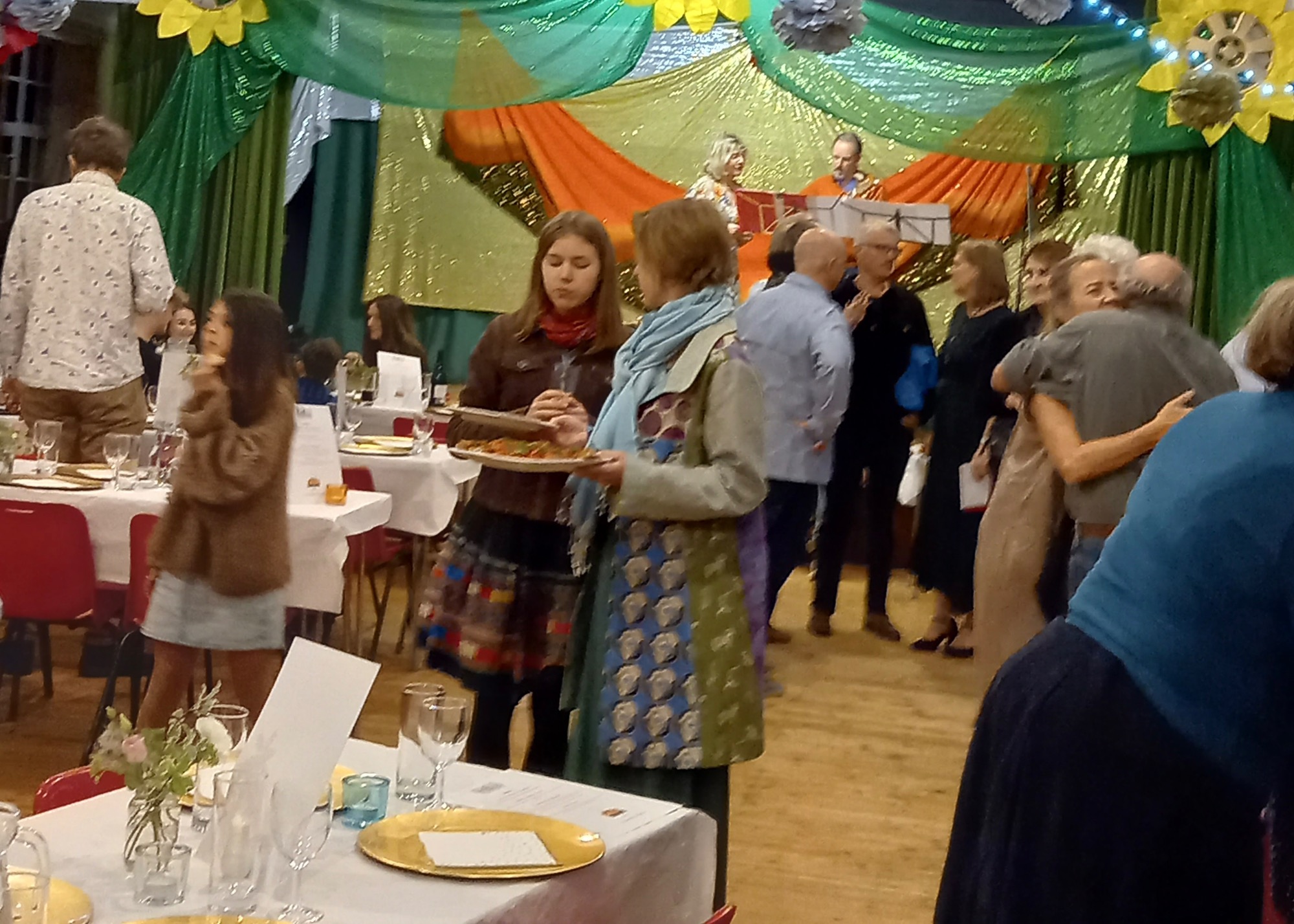 An event underway in the main hall